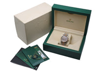 画像をギャラリービューアに読み込む, ROLEX ロレックス デイトジャスト 116231NR 時計 コンビ ブラックシェル 美品 中古 4b001686
