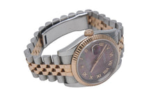 画像をギャラリービューアに読み込む, ROLEX ロレックス デイトジャスト 116231NR 時計 コンビ ブラックシェル 美品 中古 4b001686