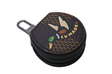 画像をギャラリービューアに読み込む, 新品同様 LOUISVUITTON NIGO ルイヴィトン ニゴ ダミエ エベヌ エテュイ イヤフォンケース GI0494 ブラウン PVC レザー 小物 中古 4b001687