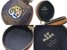 画像をギャラリービューアに読み込む, 新品同様 LOUIS VUITTON×NIGO ルイヴィトン×ニゴー ホライゾンイヤホンケース ポーチ タイガー GI0716 中古 4b001688