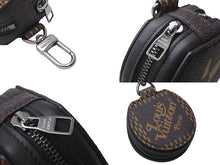 画像をギャラリービューアに読み込む, 新品同様 LOUIS VUITTON × NIGO ルイヴィトン ニゴ ダミエ エベヌ エテュイ イヤフォンケース GI0494 ブラウン PVC レザー 小物 中古 4b001691