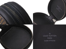 画像をギャラリービューアに読み込む, 新品同様 LOUIS VUITTON × NIGO ルイヴィトン ニゴ ダミエ エベヌ エテュイ イヤフォンケース GI0494 ブラウン PVC レザー 小物 中古 4b001691
