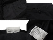 画像をギャラリービューアに読み込む, CHROME HEARTS クロムハーツ スウェットパンツ レザークロスパッチ シルバ−925 レザー コットン ブラック 美品 中古 4b001692