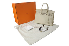 Load image into Gallery viewer, 新品同様 HERMES エルメス BIRKIN バーキン35 ハンドバッグ トゴ パーシュマン シルバー金具 □M刻印 中古 4b001694
