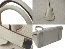 Load image into Gallery viewer, 新品同様 HERMES エルメス BIRKIN バーキン35 ハンドバッグ トゴ パーシュマン シルバー金具 □M刻印 中古 4b001694