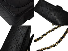 Load image into Gallery viewer, CHANEL シャネル ミニマトラッセ18 チェーンショルダーバッグ ラムスキン ブラック 1番台 美品 中古 4b001699