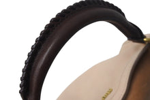 Load image into Gallery viewer, MIUMIU ミュウミュウ ハンドバッグ ショルダーバッグ 2WAYバッグ ベージュ ブラウン レザー ゴールド金具 良品 中古 4b001701