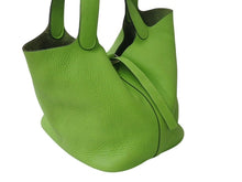 Load image into Gallery viewer, HERMES エルメス ピコタンMM ハンドバッグ アップルグリーン トリヨンクレマンス □G刻 美品 中古 4b001711