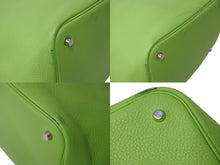 Load image into Gallery viewer, HERMES エルメス ピコタンMM ハンドバッグ アップルグリーン トリヨンクレマンス □G刻 美品 中古 4b001711