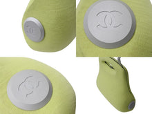 Load image into Gallery viewer, CHANEL シャネル ヒップバッグ ハンドバッグ 2005プレミアエディション 5番台 ウール メタル グリーン 美品 中古 4b001720