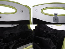 Load image into Gallery viewer, CHANEL シャネル ヒップバッグ ハンドバッグ 2005プレミアエディション 5番台 ウール メタル グリーン 美品 中古 4b001720