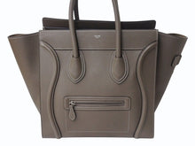 画像をギャラリービューアに読み込む, 極美品 CELINE セリーヌ ハンドバッグ ラゲージ ファントム S-AI-4159 ベージュ レザー イタリア製 シルバー金具 中古 4b001727
