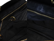 Load image into Gallery viewer, CHANEL シャネル ココマーク チェーン ハンドバッグ 7番台 ブラック キャビアスキン ワンショルダー ロゴ 鞄 ゴールド金具 美品 中古 4b001729