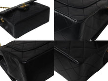 Load image into Gallery viewer, 極美品 CHANEL シャネル ミニマトラッセ17 チェーンショルダーバッグ ラムスキン ブラック 1番台 中古 4b001734