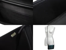 Load image into Gallery viewer, CHANEL シャネル ボーイシャネル チェーンウォレット 23番台 ココマーク カーフスキン ブラック 玉虫カラー 美品 中古 4b001737