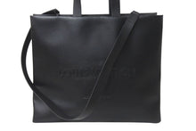 画像をギャラリービューアに読み込む, 新品未使用 LOUISVUITTON ルイヴィトン ショッパートートMM トートバッグ M13979 ブラック カウハイドレザー マッドブラック金具 中古 4b001739