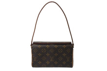 Load image into Gallery viewer, 極美品 LOUIS VUITTON ルイヴィトン ハンドバッグ レシタル モノグラムキャンバス M51900 ゴールド金具 ブラウン 中古 4b001744
