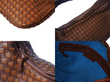 Load image into Gallery viewer, 極美品 BOTTEGA VENETA ボッテガヴェネタ イントレチャート ホーボー ハンドバッグ レザー オレンジ ワンショルダー 中古 4b001751