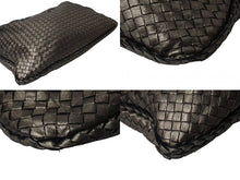 Load image into Gallery viewer, BOTTEGA VENETA ボッテガヴェネタ イントレチャート ホーボー ハンドバッグ レザー ゴールド ワンショルダー 美品 中古 4b001753