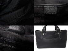 画像をギャラリービューアに読み込む, CELINE セリーヌ OLDCELINE オールドセリーヌ ブギーバッグ ハンドバッグ ショルダーバッグ レザー ブラック 美品 中古 4b001756