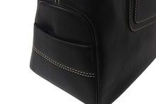 画像をギャラリービューアに読み込む, CELINE セリーヌ OLDCELINE オールドセリーヌ ブギーバッグ ハンドバッグ ショルダーバッグ レザー ブラック 美品 中古 4b001756