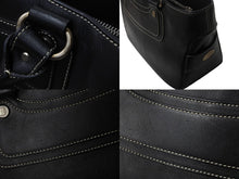 画像をギャラリービューアに読み込む, CELINE セリーヌ OLDCELINE オールドセリーヌ ブギーバッグ ハンドバッグ ショルダーバッグ レザー ブラック 美品 中古 4b001756