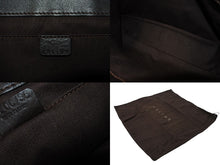 画像をギャラリービューアに読み込む, CELINE セリーヌ ハンドバッグ CE00/35 ブラウン レザー シルバー金具 イタリア製 美品 中古 4b001758