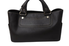 画像をギャラリービューアに読み込む, CELINE セリーヌ ハンドバッグ CE00/35 ブラウン レザー シルバー金具 イタリア製 美品 中古 4b001758