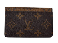 画像をギャラリービューアに読み込む, 新品未使用 LOUIS VUITTON ルイヴィトン モノグラム リバース ポルト カルト サーンプル カードケース M69161 ブラウン 中古 4b001762