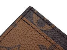 画像をギャラリービューアに読み込む, 新品未使用 LOUIS VUITTON ルイヴィトン モノグラム リバース ポルト カルト サーンプル カードケース M69161 ブラウン 中古 4b001762