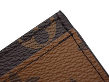 画像をギャラリービューアに読み込む, 新品未使用 LOUIS VUITTON ルイヴィトン モノグラム リバース ポルト カルト サーンプル カードケース M69161 ブラウン 中古 4b001762