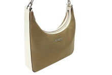 画像をギャラリービューアに読み込む, 極美品 GUCCI グッチ チェーンショルダーバッグ 001 3873 3754 キャンバス レザー ベージュ ホワイト 中古 4b001770