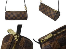 Load image into Gallery viewer, LOUIS VUITTON ルイヴィトン ハンドバッグ パピヨン30 ダミエキャンバス N51303 ブラウン ゴールド金具 良品 中古 4b001774