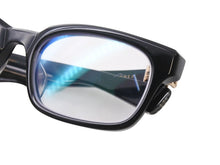 画像をギャラリービューアに読み込む, CHROME HEARTS クロムハーツ FOTI H.T.2 フォティ メガネ 18KGP プラスチック ブラック ゴールド サイズ54◻︎20 美品 中古 4b001785