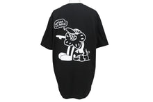 画像をギャラリービューアに読み込む, 極美品 KENZO ケンゾー EMBARQUEMENT TOKYO 半袖Ｔシャツ BOKE Boy Travels FD55TS4434SY ブラック ホワイト サイズS 中古 4b001788