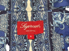 画像をギャラリービューアに読み込む, 極美品 Supreme シュプリーム 22SS Regency Pajama Set Blue パジャマ セットアップ 青 ペイズリー サイズ S 中古 4b001809