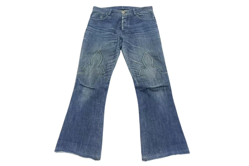 CHROME HEARTS クロムハーツ フレアニー デニムパンツ サイズ34x32