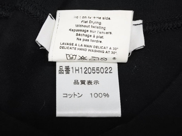 Christian Dior クリスチャン ディオール CD Tシャツ smily スマイリー フェイスプリント サイズ 38 ブラック ガリアーノ期 1H12055022 中古 4b001813