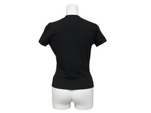 Load image into Gallery viewer, Christian Dior クリスチャン ディオール CD Tシャツ smily スマイリー フェイスプリント サイズ 38 ブラック ガリアーノ期 1H12055022 中古 4b001813
