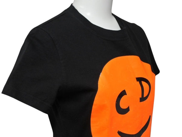 Christian Dior クリスチャン ディオール CD Tシャツ smily スマイリー フェイスプリント サイズ 38 ブラック ガリアーノ期 1H12055022 中古 4b001813