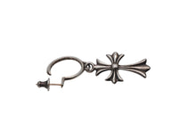 画像をギャラリービューアに読み込む, CHROM EHEARTS クロムハーツクロムハーツ ピアス フープ ピアス タイニーCHクロス クロス シルバー 925 美品 4b010882