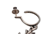 画像をギャラリービューアに読み込む, CHROM EHEARTS クロムハーツクロムハーツ ピアス フープ ピアス タイニーCHクロス クロス シルバー 925 美品 4b010882