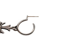 画像をギャラリービューアに読み込む, CHROM EHEARTS クロムハーツクロムハーツ ピアス フープ ピアス タイニーCHクロス クロス シルバー 925 美品 4b010882