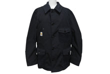 画像をギャラリービューアに読み込む, eYe COMME des GARCONS JUNYAWATANABE X CARHARTT ジュンヤ ワタナベ X カーハート ダブルネームジャケット サイズ s 24SS WM-J905 AD2023 ブラック 中古 4b001842
