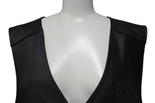 画像をギャラリービューアに読み込む, 新品未使用品 HARLEY-DAVIDSON ハーレーダビッドソン TRADITION Ⅱ LEATHER VEST レザー ベスト ブラック 黒 バイク 中古 4b001843