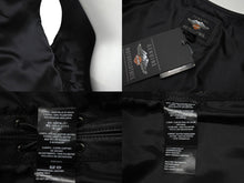 画像をギャラリービューアに読み込む, 新品未使用品 HARLEY-DAVIDSON ハーレーダビッドソン TRADITION Ⅱ LEATHER VEST レザー ベスト ブラック 黒 バイク 中古 4b001843