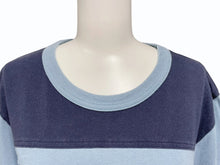 画像をギャラリービューアに読み込む, HYSTERIC GLAMOUR ヒステリックグラマー 半袖リンガーTシャツ 2CT-4900 フリーサイズ スターモチーフ ブルー ネイビー 美品 中古 4b001846