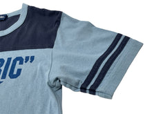 画像をギャラリービューアに読み込む, HYSTERIC GLAMOUR ヒステリックグラマー 半袖リンガーTシャツ 2CT-4900 フリーサイズ スターモチーフ ブルー ネイビー 美品 中古 4b001846