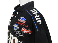 画像をギャラリービューアに読み込む, JH DESIGN スタジャン M＆M’s ロゴ ワッペン コットン レーシングジャケット vintage ヴィンテージ RN76599 ブラック 中古 4b001847