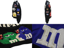 画像をギャラリービューアに読み込む, JH DESIGN スタジャン M＆M’s ロゴ ワッペン コットン レーシングジャケット vintage ヴィンテージ RN76599 ブラック 中古 4b001847